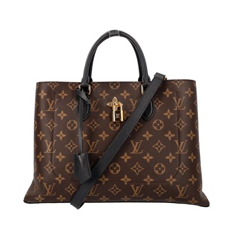 louis vuitton flower tote noir replica|louis vuitton monogram flower tote.